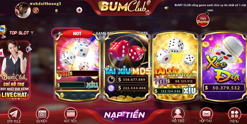 Đôi nét về cổng game Bum7 Club
